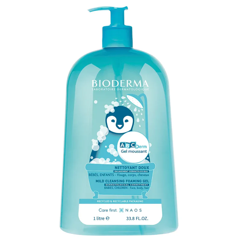 ABCDERM GEL MOUSSANT X 1LT