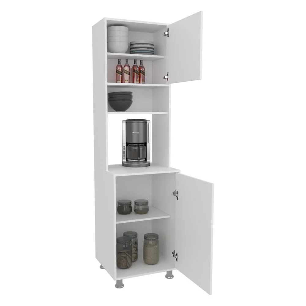 ALACENA ANTARES, BLANCO KRONOS, CON AMPLIOS ESPACIOS PARA ALMACENAMIENTO ZF - Image 2