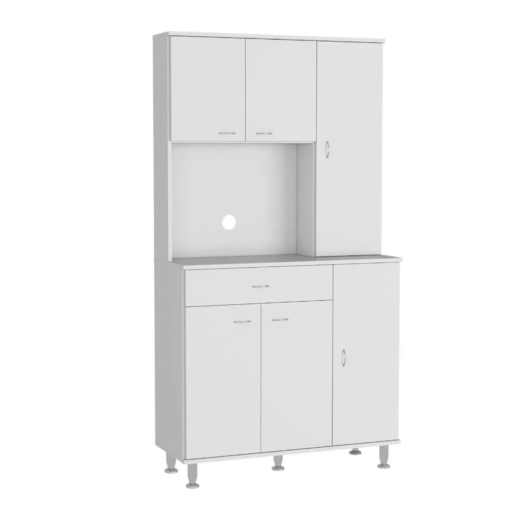 ALACENA BAGAN, BLANCO, CON UN CAJÓN Y SEIS PUERTAS BATIENTES ZF - Image 5
