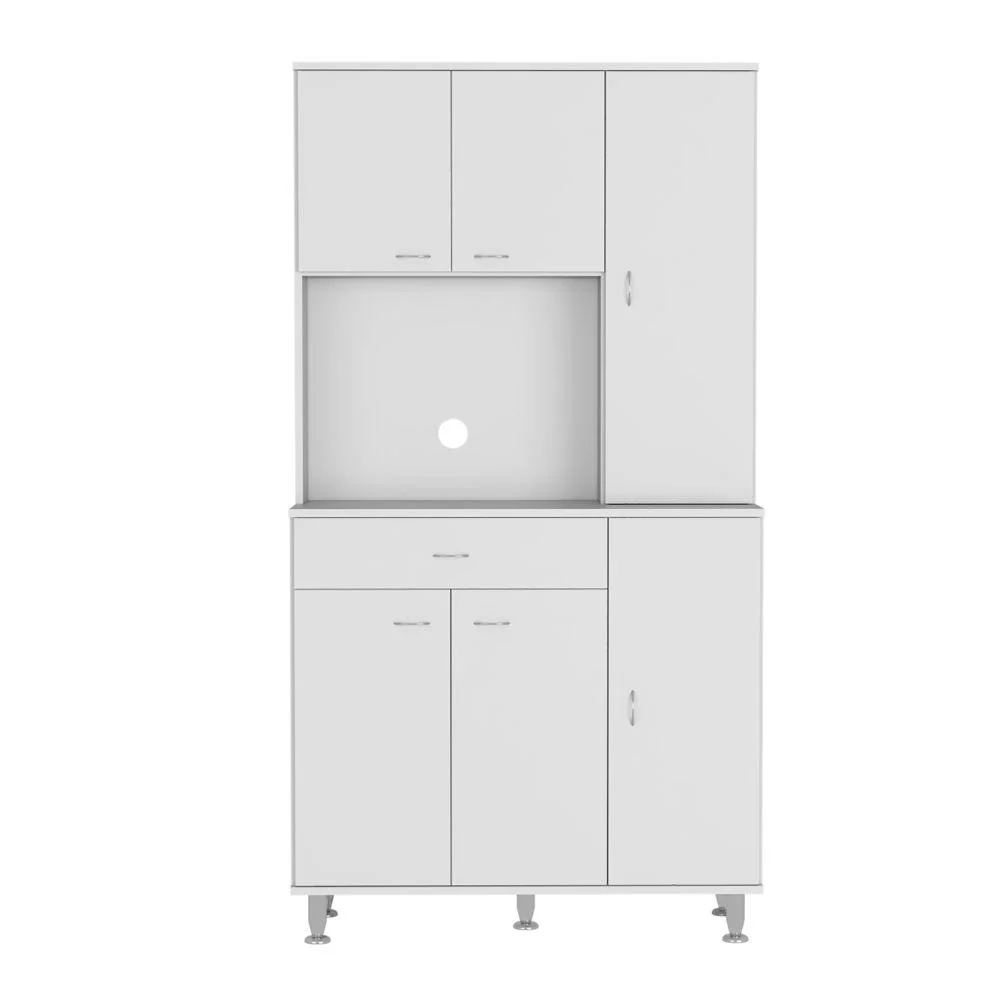 ALACENA BAGAN, BLANCO, CON UN CAJÓN Y SEIS PUERTAS BATIENTES ZF - Image 6