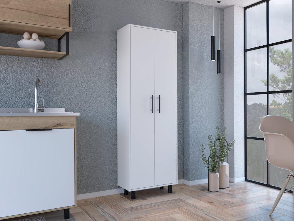 ALACENA CANTABRIA, BLANCO, CON CUATRO ENTREPAÑOS PARA GUARDAR ALIMENTOS ZF - Image 3