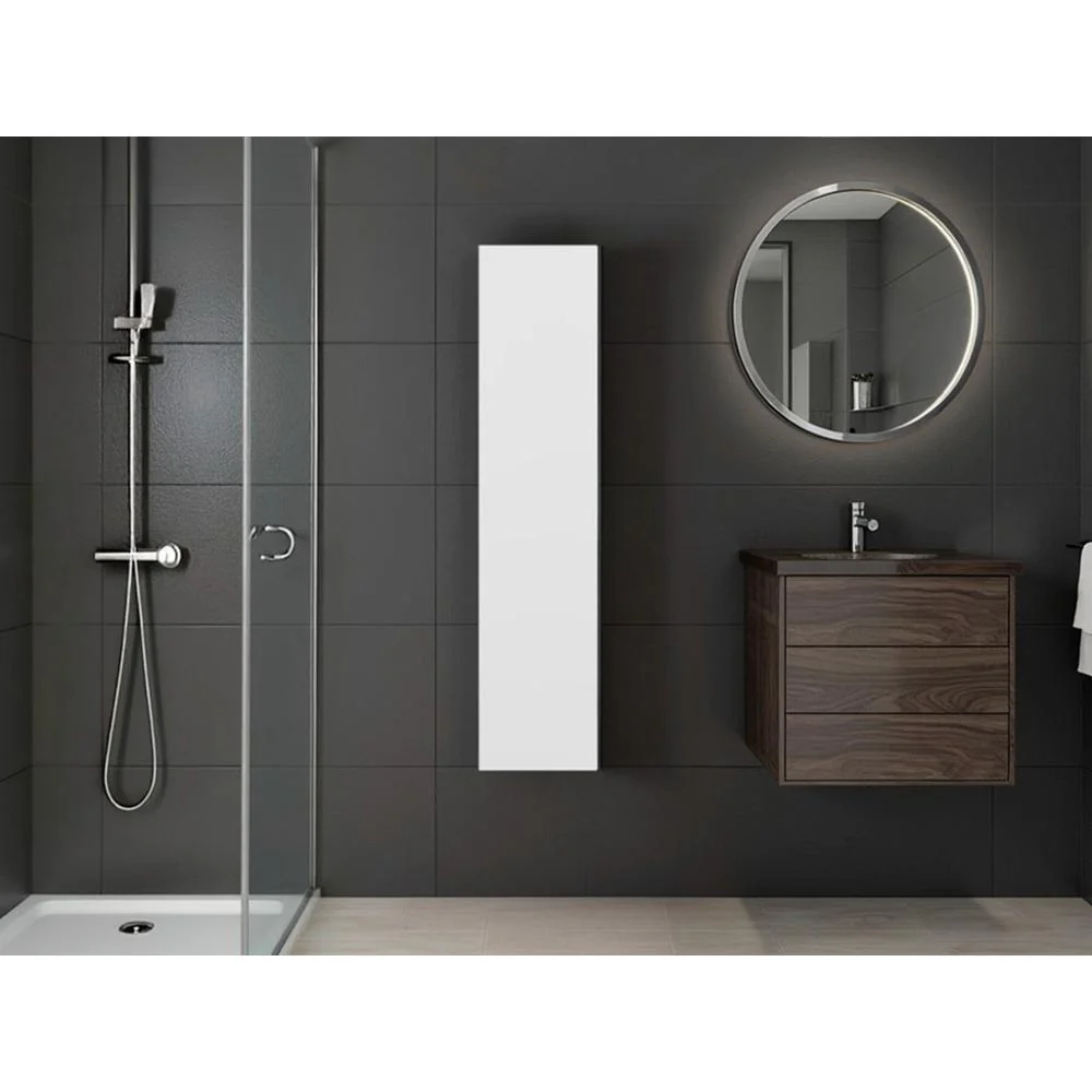 Alacena de Pared Mediana, Blanco, para implementos de aseo minimalista - Image 5