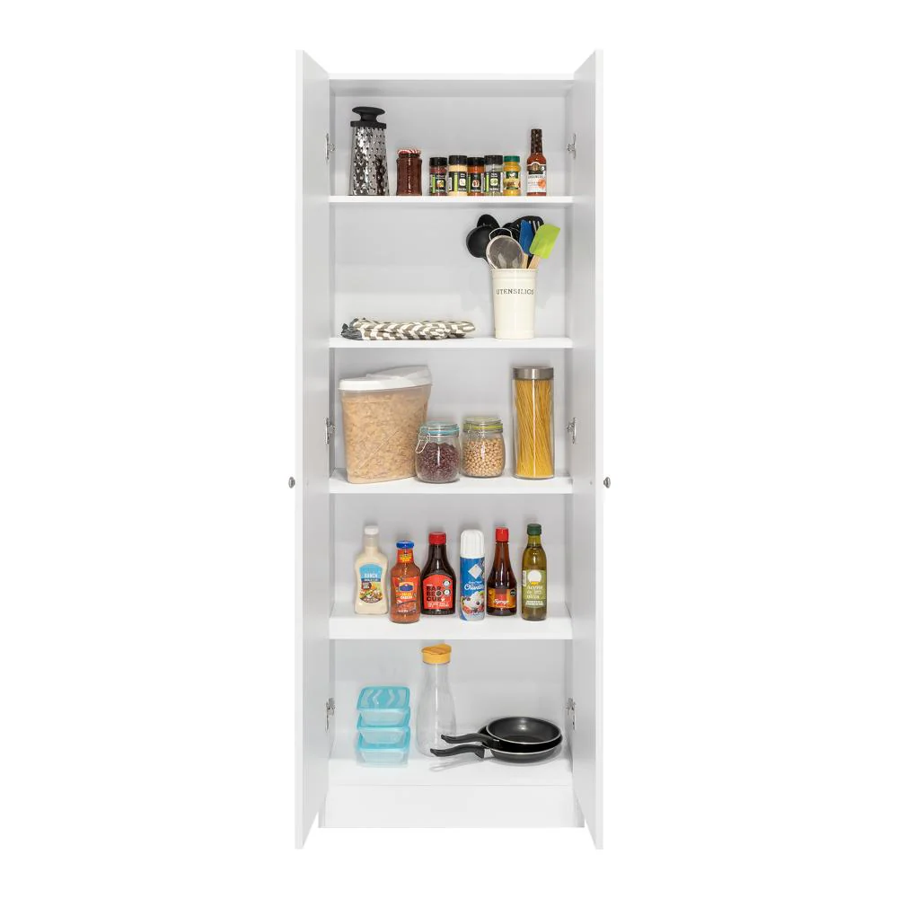 ALACENA MULTIUSOS BENNA, BLANCO DUQUEZA, CON VARIEDAD DE ENTREPAÑOS     ZF - Image 2