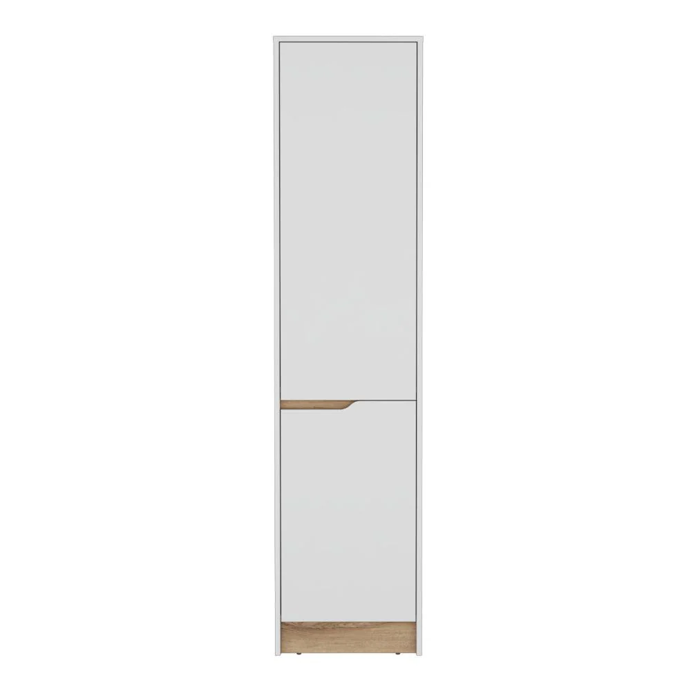 ALACENA SOLER, BLANCO Y MACADAMIA, CON DOS PUERTAS ABATIBLES - Image 6