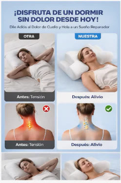 ALMOHADA ORTOPÉDICA ERGONÓMICA TERAPÉUTICA ALIVIA DOLOR - Image 3