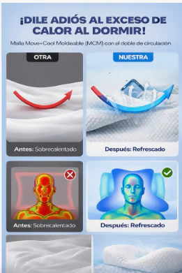 ALMOHADA ORTOPÉDICA ERGONÓMICA TERAPÉUTICA ALIVIA DOLOR - Image 4