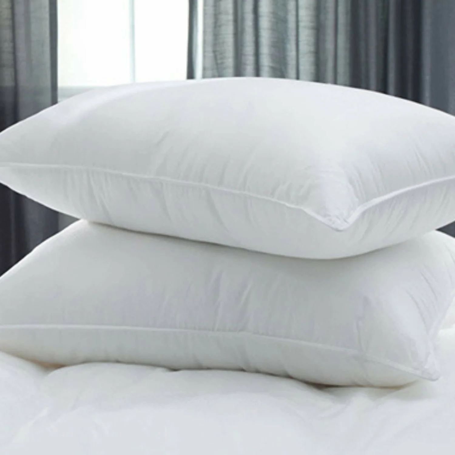 Almohada siliconada con funda 50x70cm Set x2