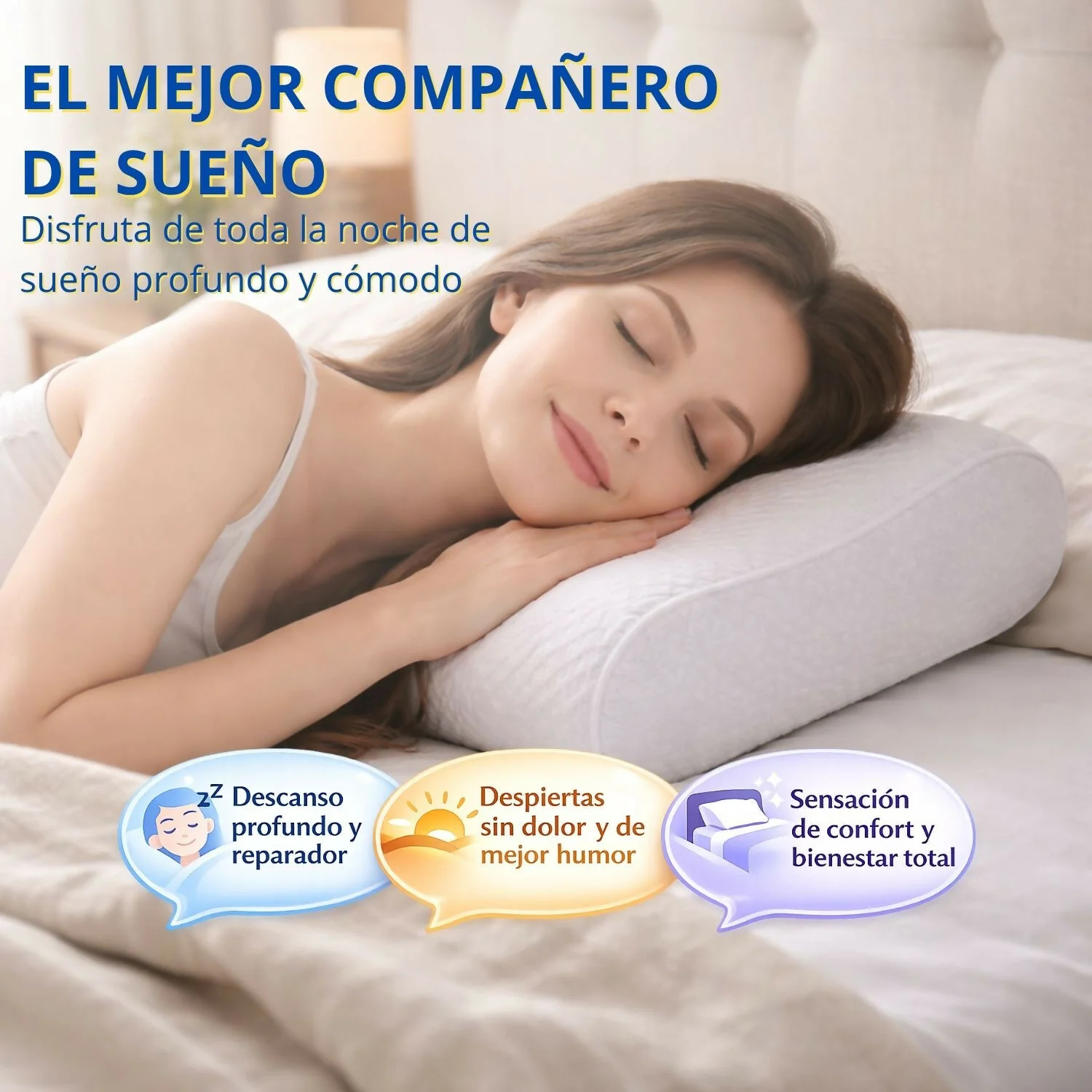 Almohada viscoelastica antiestres cervical - Image 3