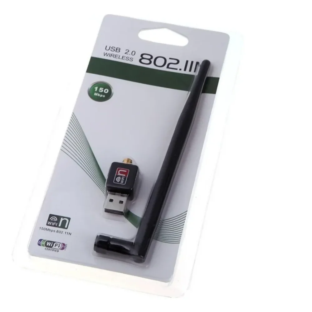 ANTENA WIFI RECEPTOR USB 600MBPS ANTENA 802.INN PARA PC - Image 4