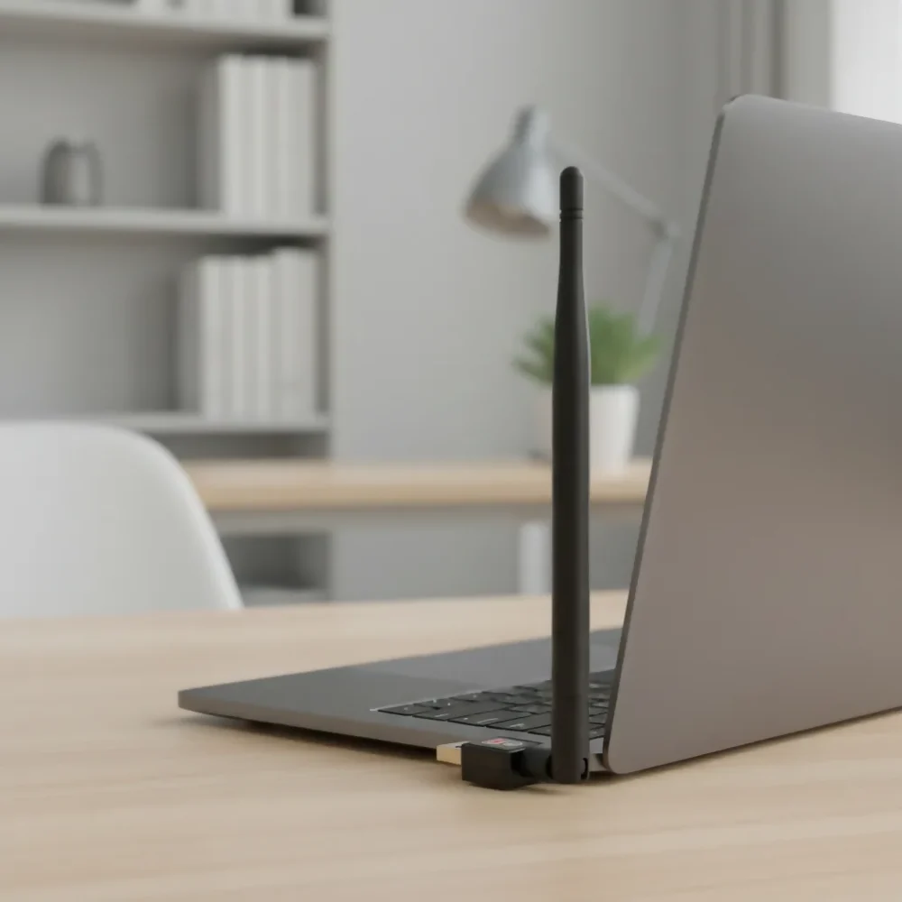 ANTENA WIFI RECEPTOR USB 600MBPS ANTENA 802.INN PARA PC - Image 5