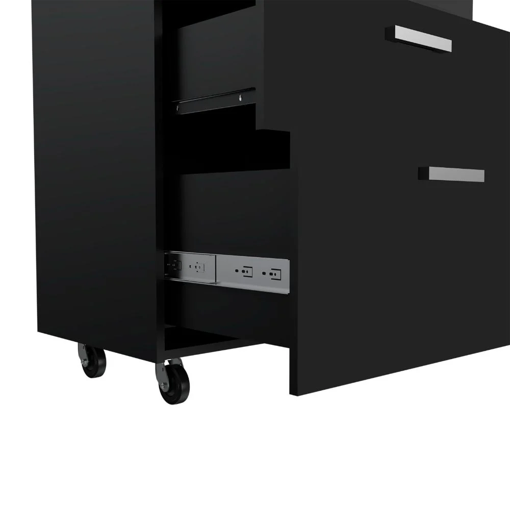 ARCHIVADOR MULTIUSOS MARTIN, WENGUE, CON CERRADURA Y LLAVE PARA PUERTA - Image 7