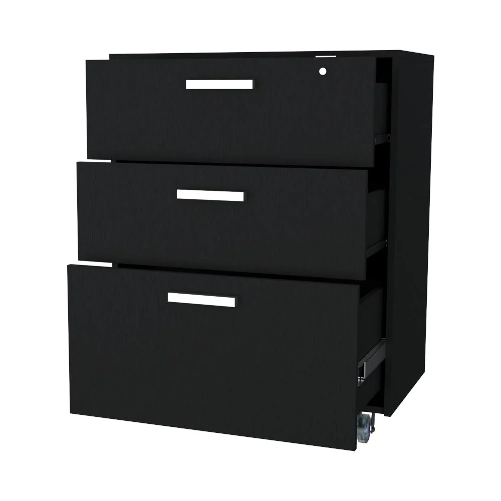 ARCHIVADOR MULTIUSOS SANDALO, WENGUE, CON CERRADURA Y LLAVE PARA PUERTA - Image 5