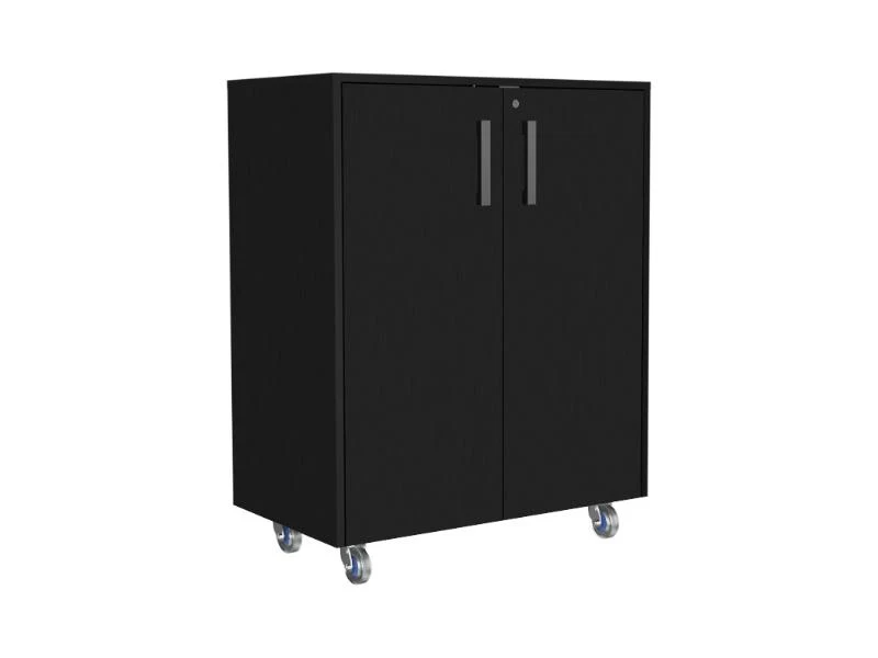 ARCHIVADOR MULTIUSOS SÁNDALO, WENGUÉ, CON CERRADURA Y LLAVE PARA PUERTA - Image 2