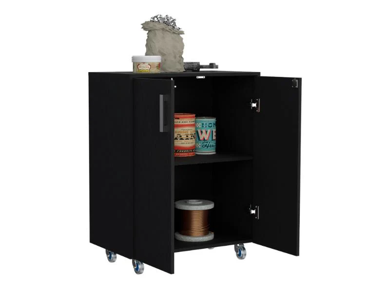 ARCHIVADOR MULTIUSOS SÁNDALO, WENGUÉ, CON CERRADURA Y LLAVE PARA PUERTA - Image 6