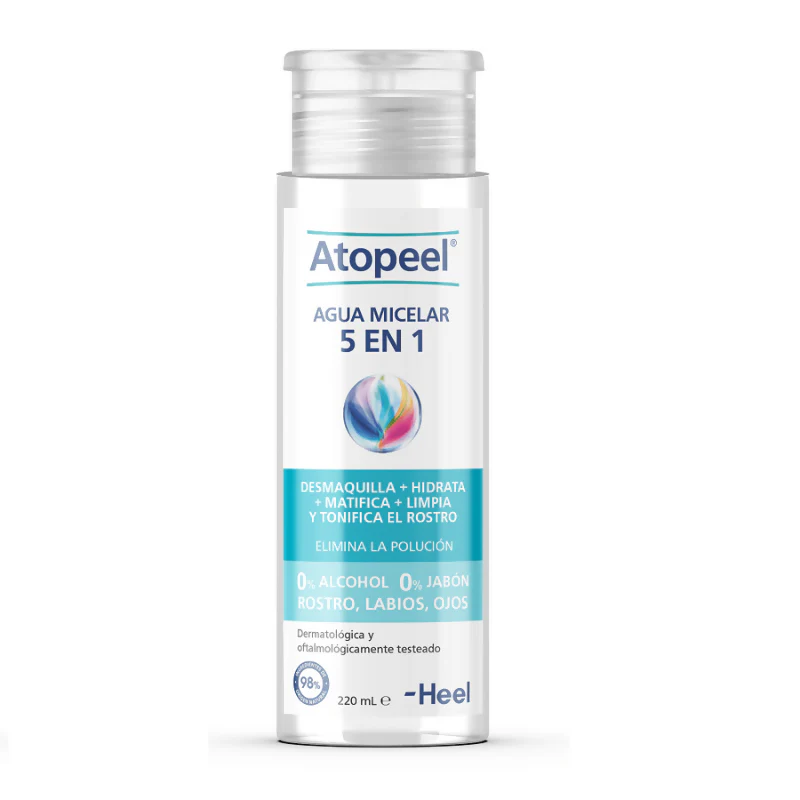 ATOPEEL AGUA MICELAR 5 EN 1 X 220ML