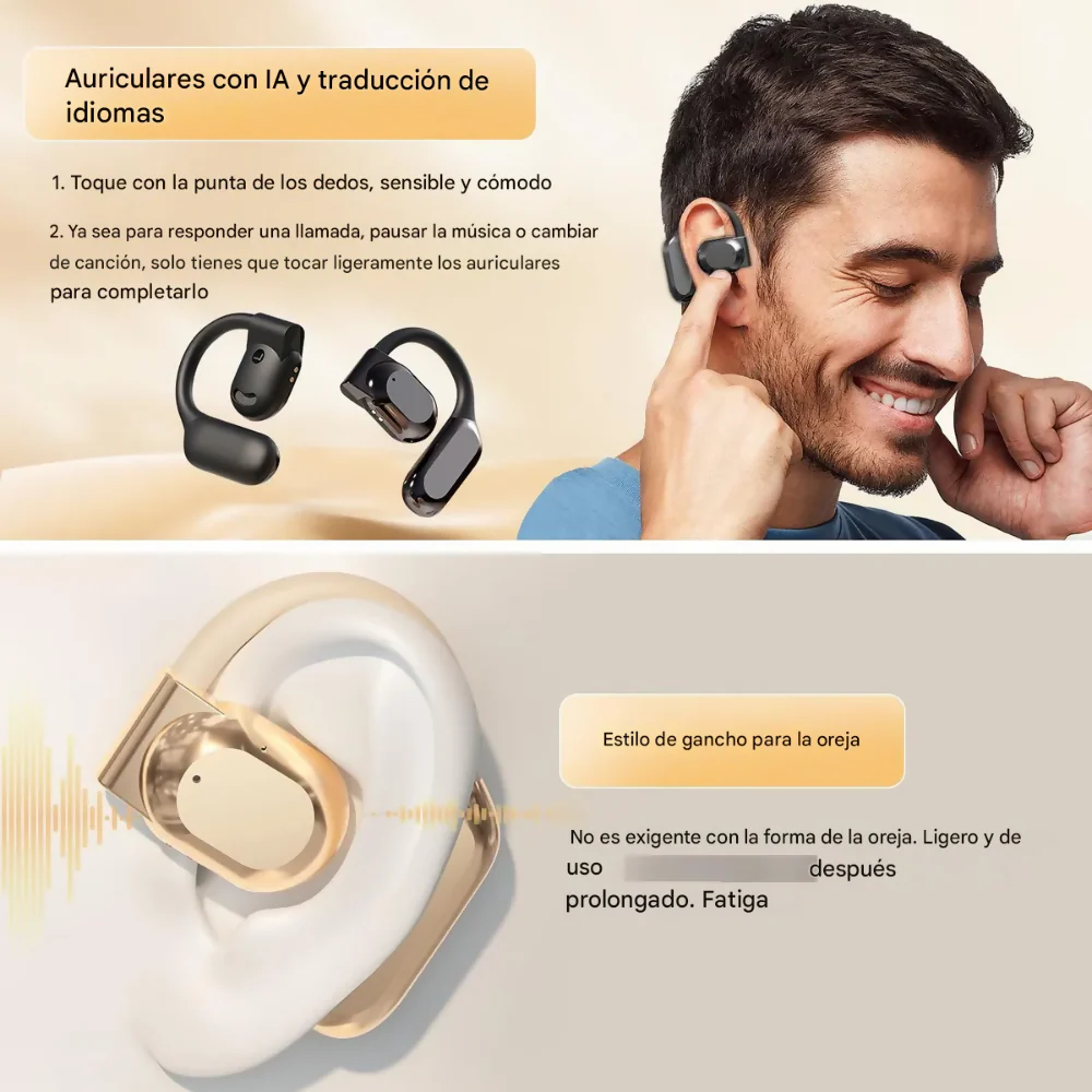 AUDÍFONOS TRADUCTORES IDIOMAS INTELIGENTES BLUETOOTH PORTÁTIL - Image 4