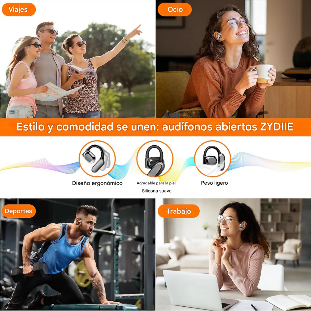 AUDÍFONOS TRADUCTORES IDIOMAS INTELIGENTES BLUETOOTH PORTÁTIL - Image 8
