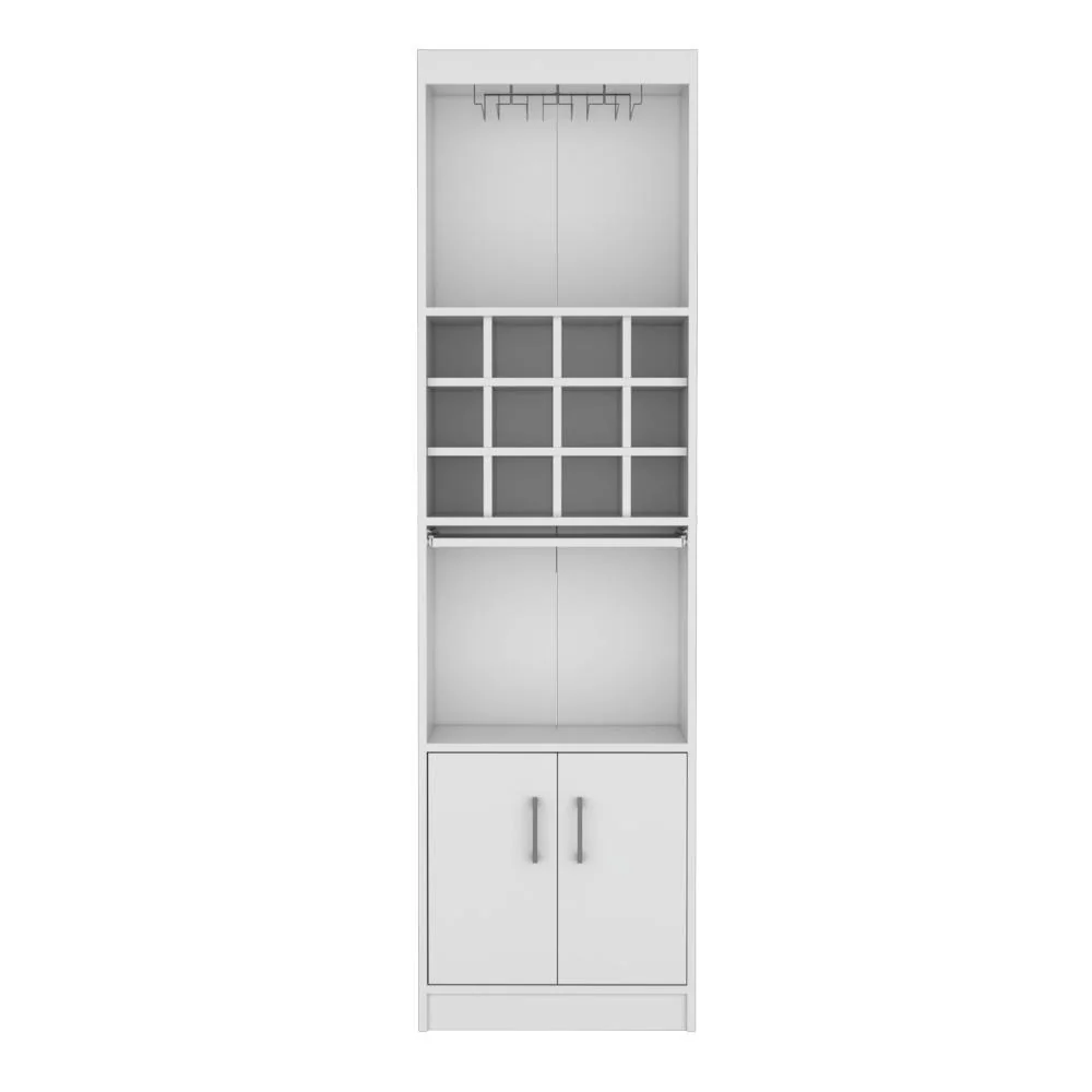 BAR ALTO KEVIN, BLANCO, CON PORTACOPAS INCLUIDO ZF - Image 6