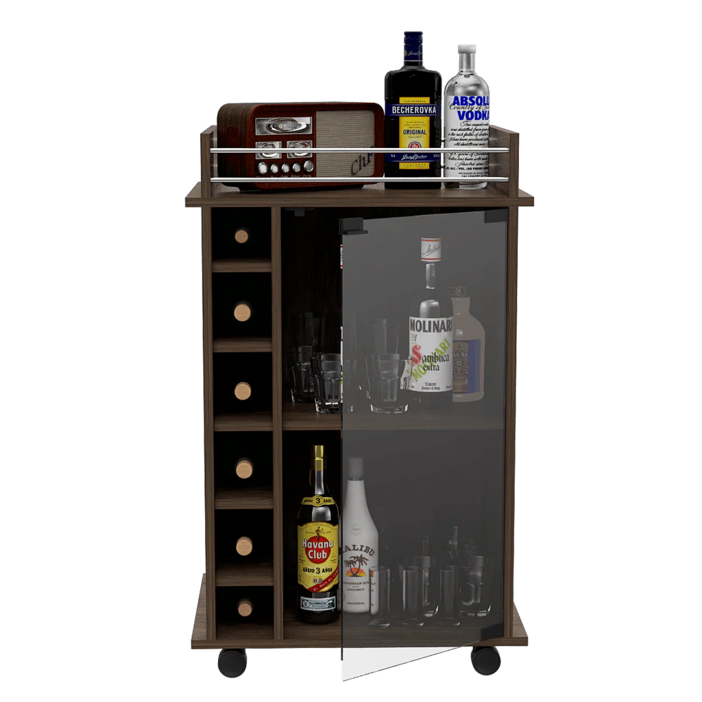 BAR DUKATY, CHOCOLATE, CON RODACHINES PARA SU FĂCIL DESPLAZAMIENTO - Image 2