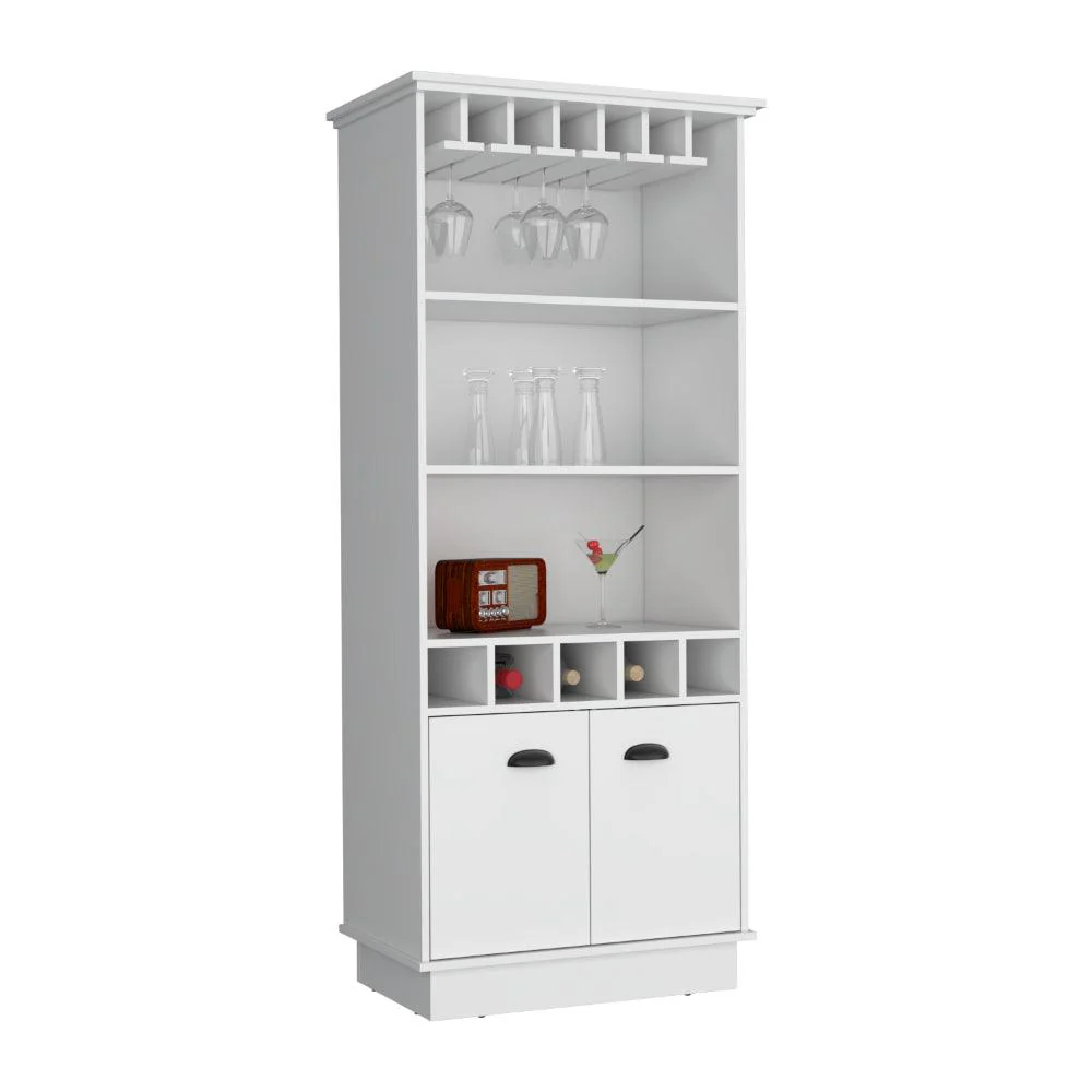 BAR DUND, BLANCO, CON ESPACIO SUPERIOR PARA COPAS ZF