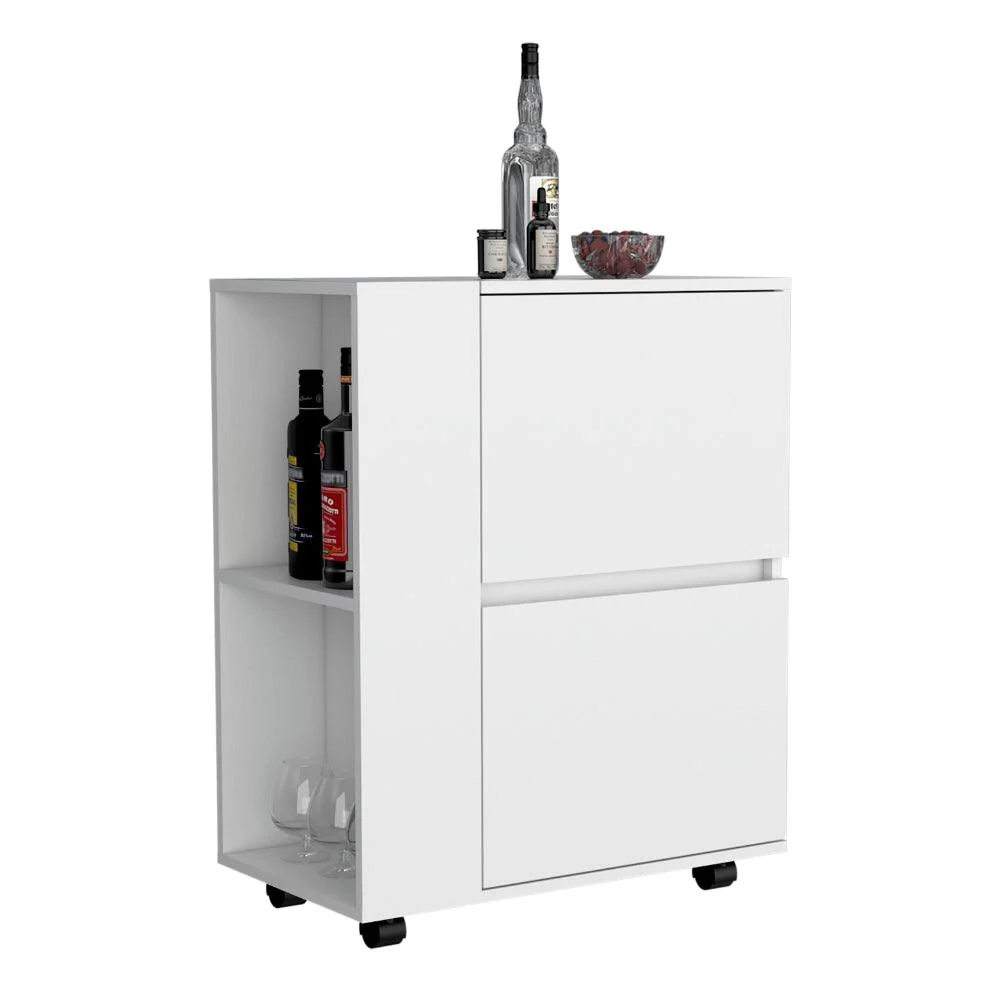 BAR GLASG, BLANCO, CON TRES PUERTAS ABATIBLES ZF