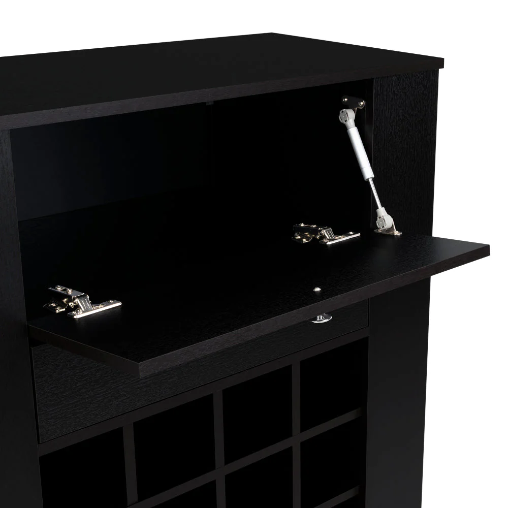 BAR INDIA, WENGUE, CON ESPACIO PARA ORGANIZAR BOTELLAS DE VINO - Image 11