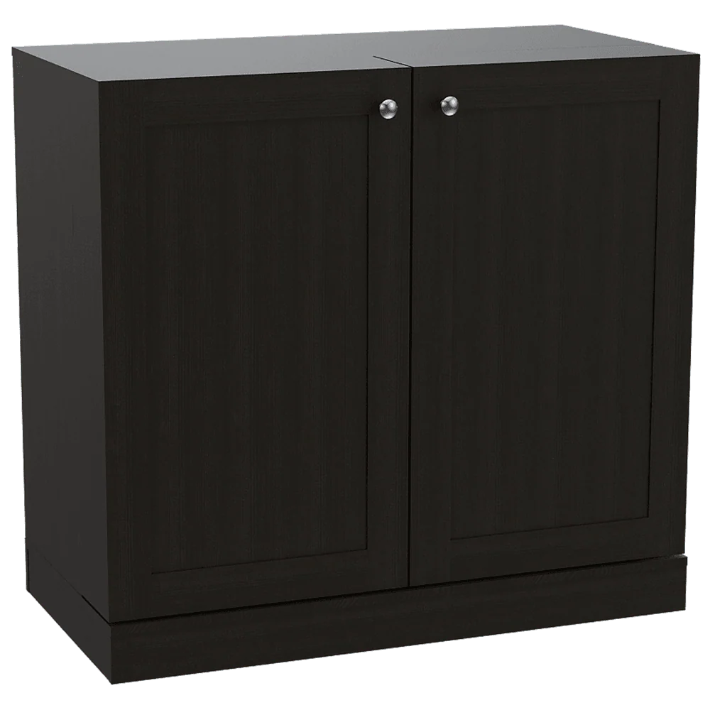 BAR MAGDA, WENGUE, CON DOS PUERTAS Y ESPACIO PORTA COPAS - Image 7