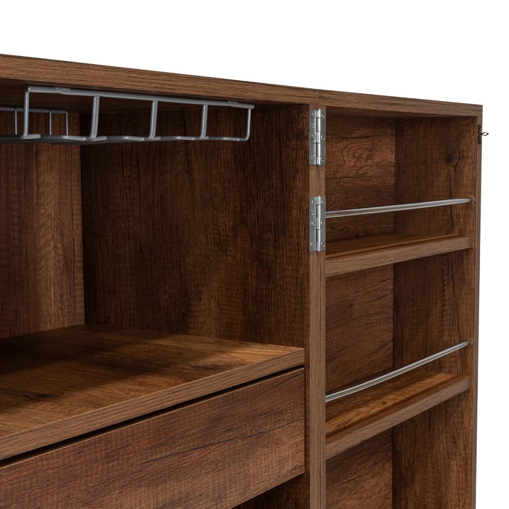 BAR SIENEGA, COBRE, CON ESPACIO PARA BOTELLAS Y PORTA COPAS - Image 11