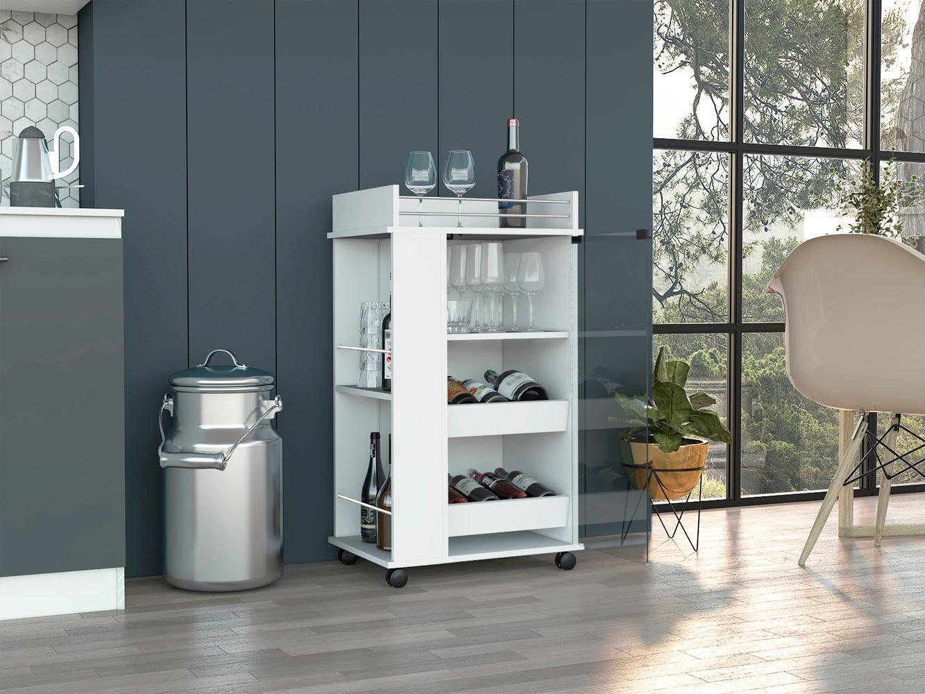 BAR SPIRIT, BLANCO DUQUEZA, CON AMPLIOS ESPACIOS PARA UBICAR COPAS Y BOTELLAS ZF - Image 2