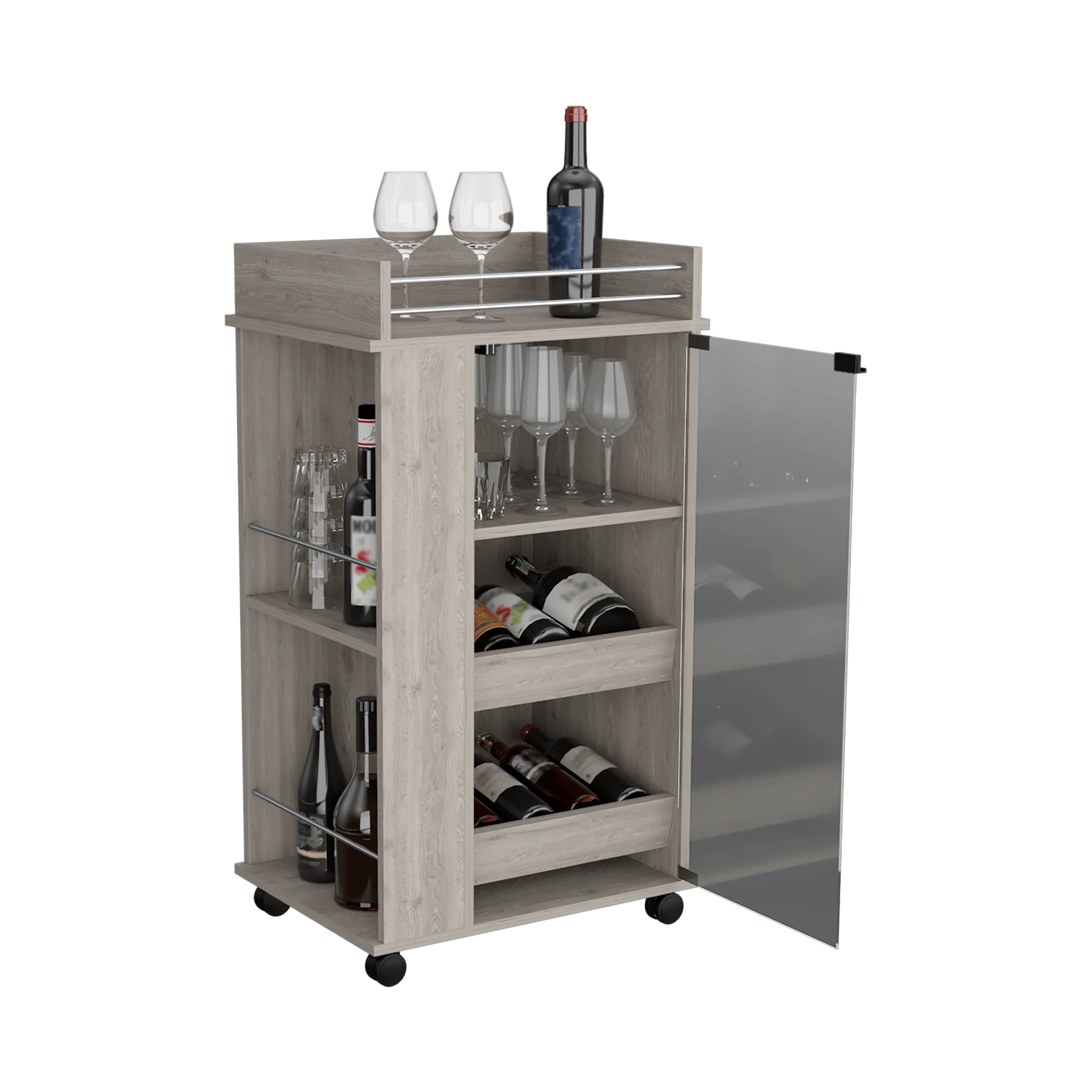 BAR SPIRIT, HUMO, CON AMPLIOS ESPACIOS PARA UBICAR COPAS Y BOTELLAS ZF - Image 5