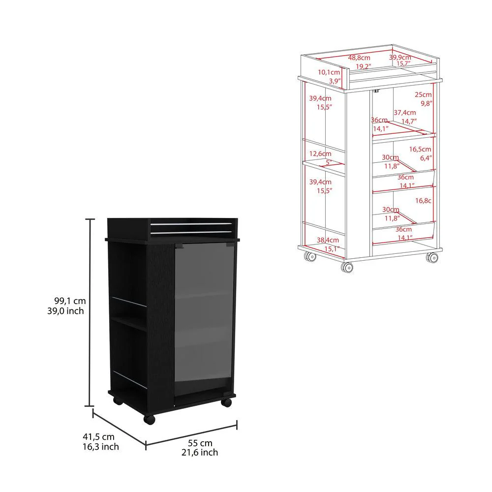 BAR SPIRIT, WENGUE, CON AMPLIOS ESPACIOS PARA UBICAR COPAS Y BOTELLAS ZF - Image 7