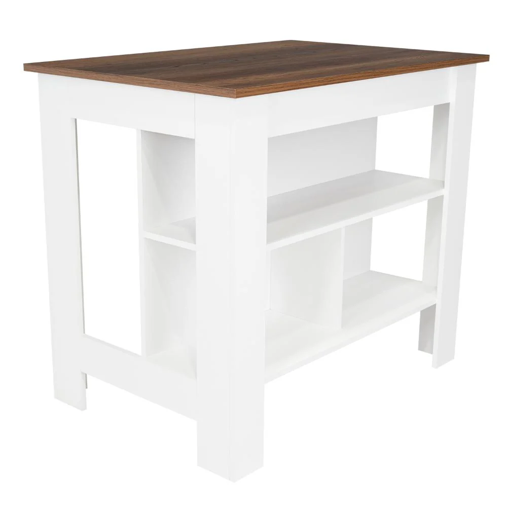 BARRA DE COCINA CALA, BLANCO Y COBRE, CON AMPLIA SUPEICIE EN LA MESA    ZF - Image 4