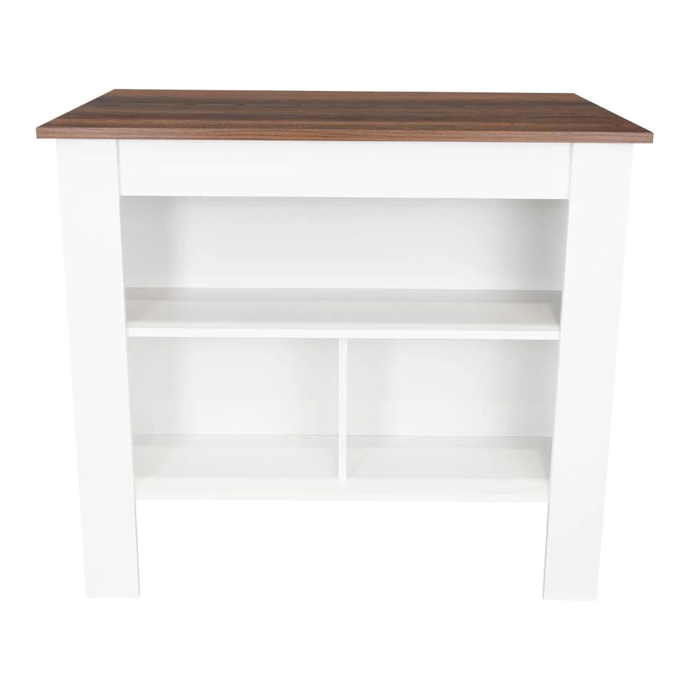 BARRA DE COCINA CALA, BLANCO Y COBRE, CON AMPLIA SUPEICIE EN LA MESA    ZF - Image 6