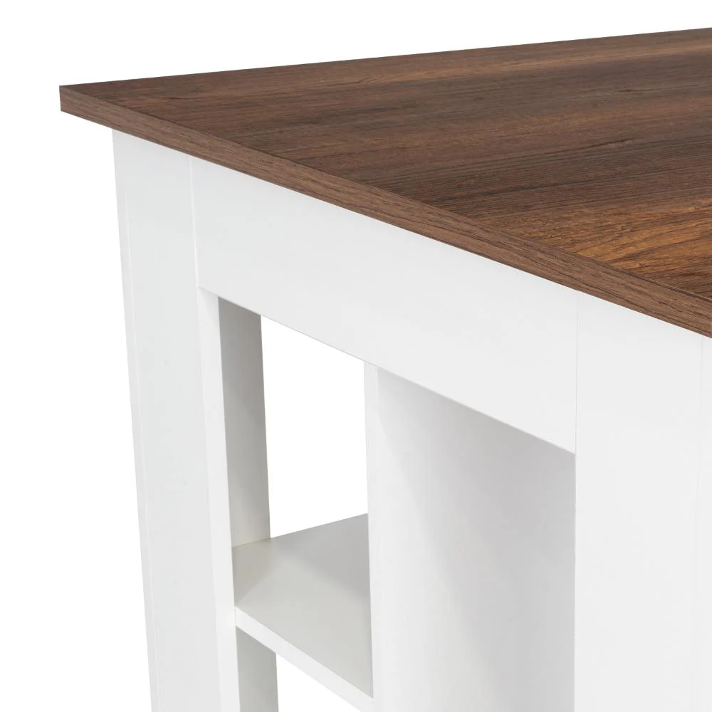 BARRA DE COCINA CALA, BLANCO Y COBRE, CON AMPLIA SUPEICIE EN LA MESA    ZF - Image 8