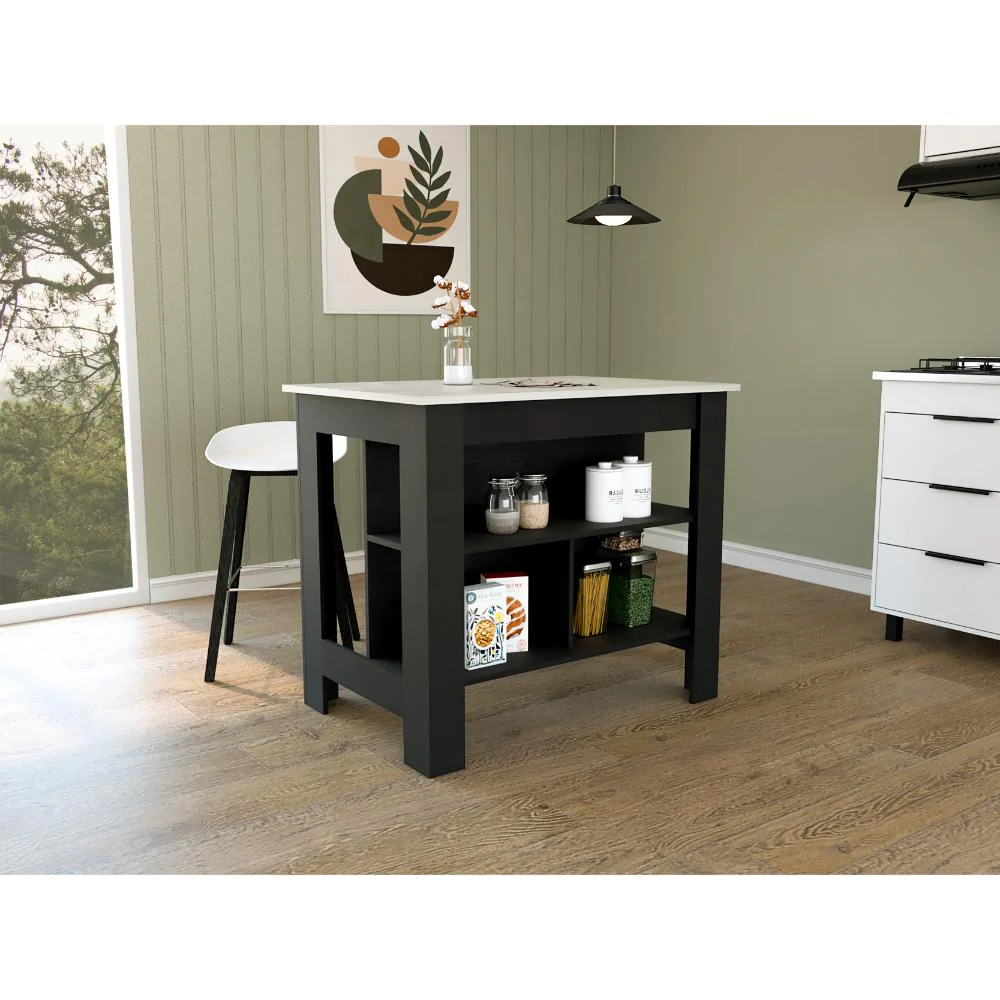 BARRA DE COCINA CALA, WENGUE E IBIZA, CON AMPLIA SUPEICIE EN LA MESA ZF - Image 3