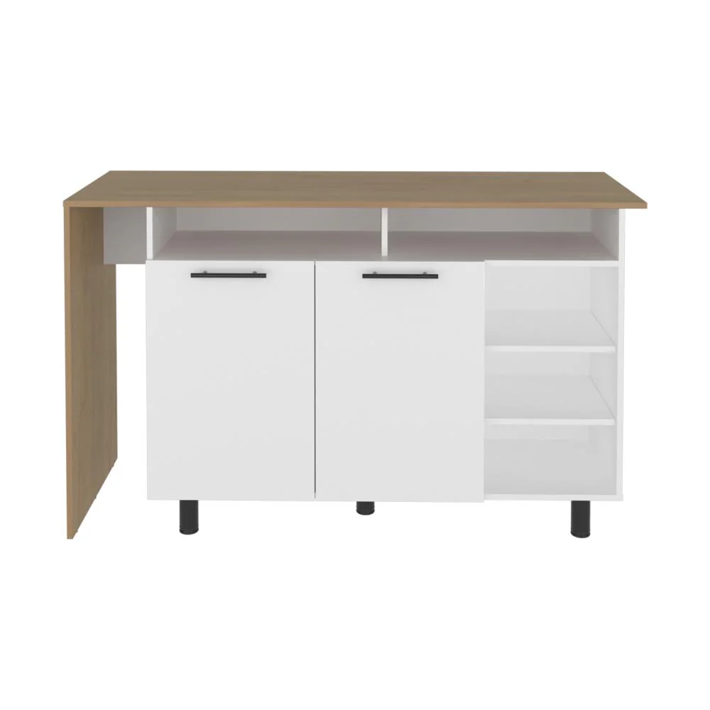 Barra de Cocina Corsia, Kronos Blanco y Kronos Fresno, con Dos Puertas Abatibles  ZF - Image 7