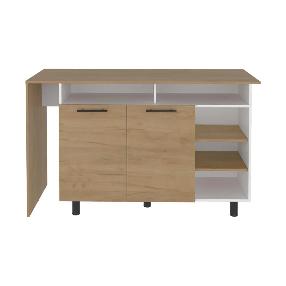Barra de Cocina Corsia, Kronos Fresno y Kronos Blanco, con Dos Puertas Abatibles  ZF - Image 7