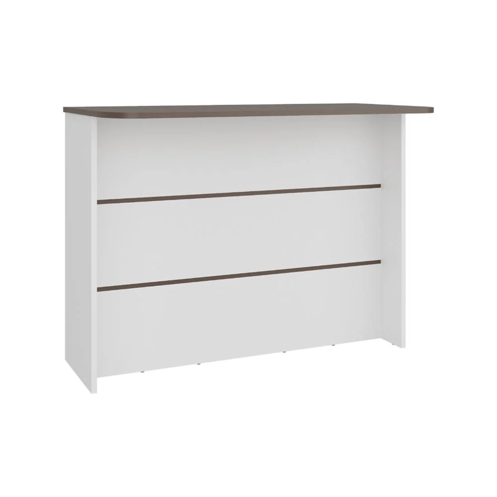 BARRA DE COCINA DIAMANTE, BLANCO Y MILAN, CON ENTREPAÑOS - Image 6