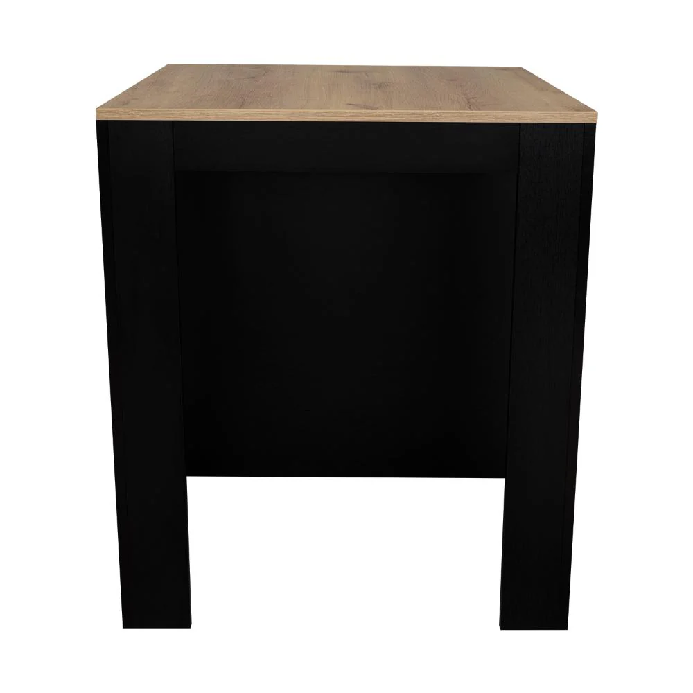 BARRA DE COCINA MAYER, WENGUE Y MIEL, CON AMPLIA SUPERFICIE Y TRES ENTREPAÑOS ZF - Image 8