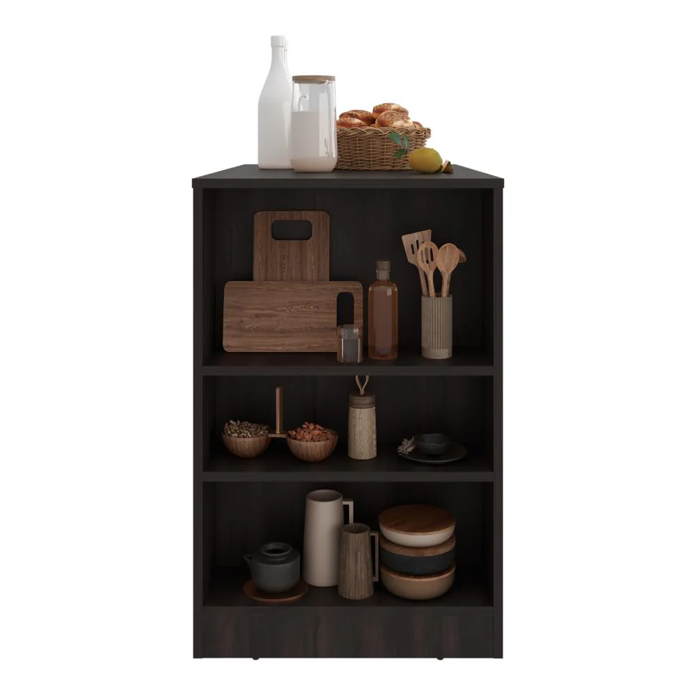 Barra de Cocina Portre, Kronos Nogal, con Amplia Superficie En La Mesa ZF - Image 2