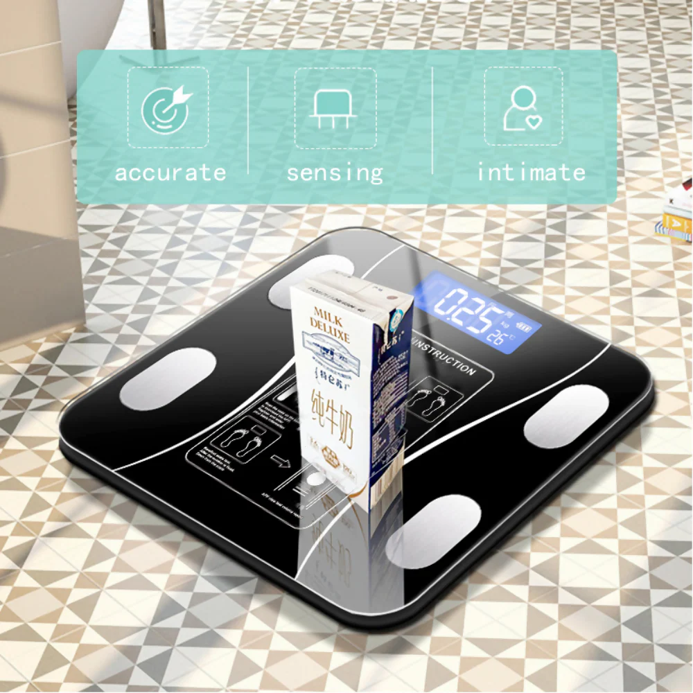 BASCULA DIGITAL INTELIGENTE BLUETOOTH RECARGABLE - Image 3