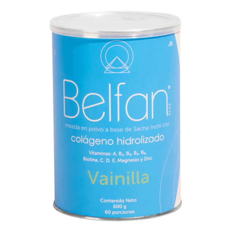 BELFAN COLÁGENO HIDROLIZADO VAINILLA X 600G