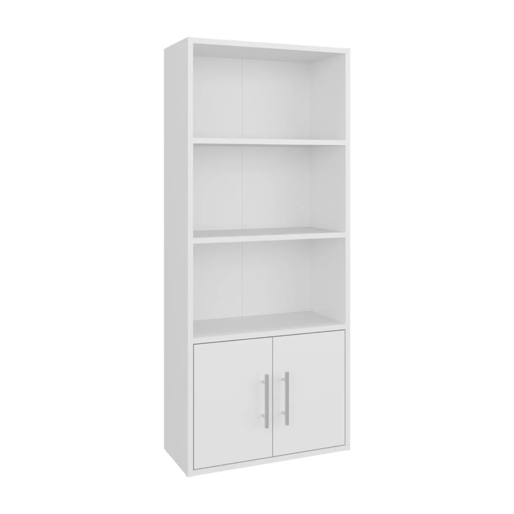 BIBLIOTECA ECO JOY, BLANCO, CON DOS PUERTAS ABATIBLES - Image 6