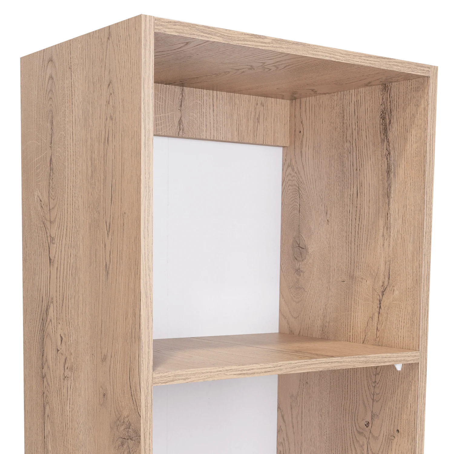 BIBLIOTECA HOME ECO, MACADAMIA Y BLANCO DUQUEZA, CON CINCO ENTREPAÑOS - Image 8