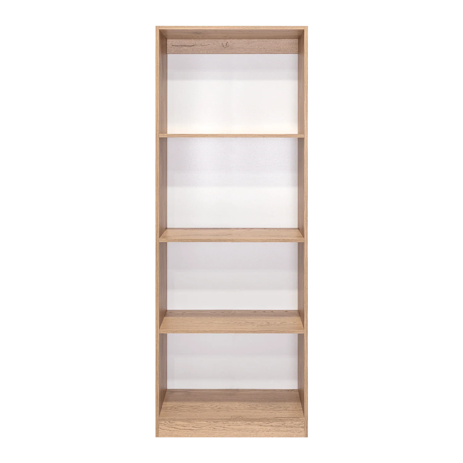 BIBLIOTECA HOME, MACADAMIA Y BLANCO DUQUEZA, CON CUATRO ENTREPAÑOS - Image 5