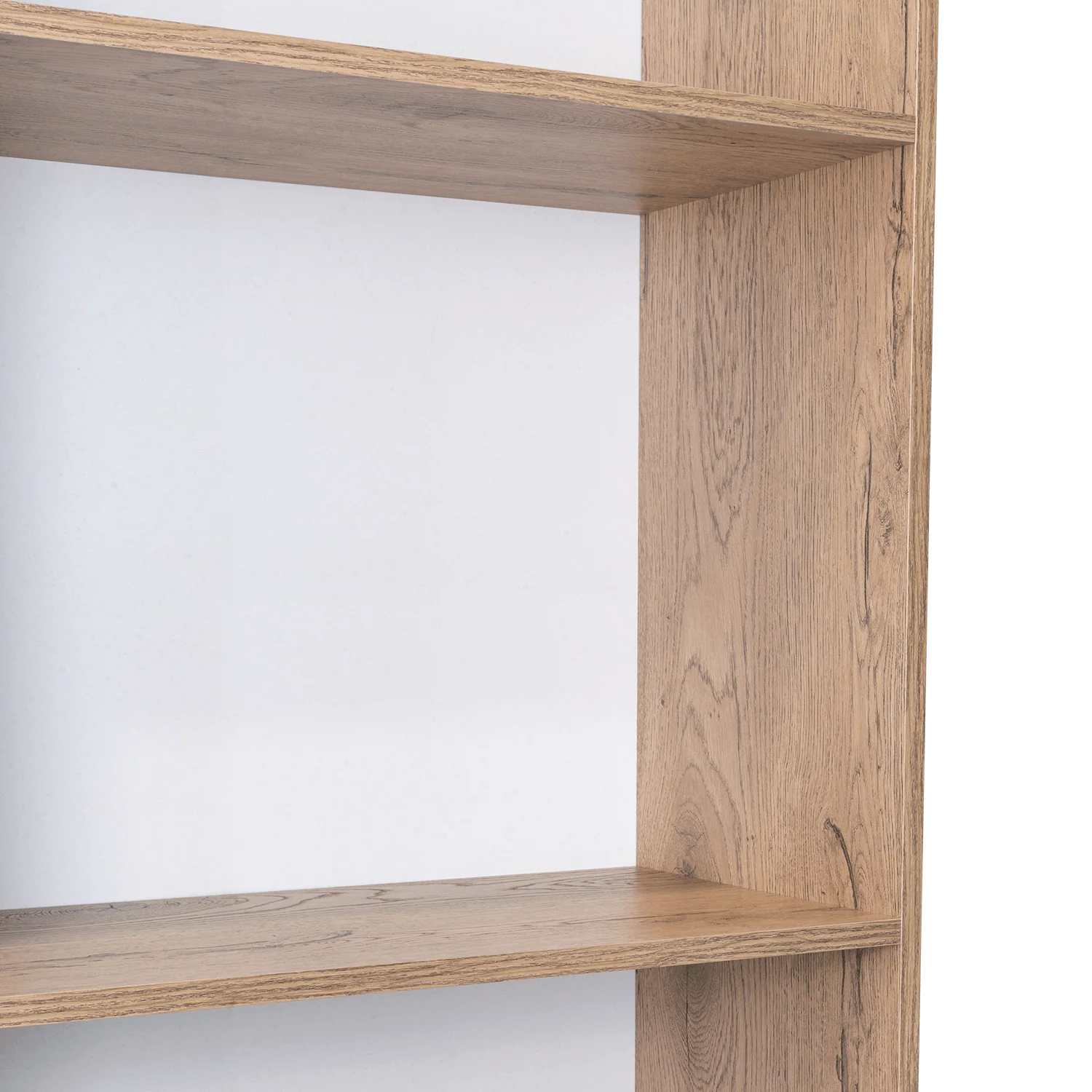 BIBLIOTECA HOME, MACADAMIA Y BLANCO DUQUEZA, CON CUATRO ENTREPAÑOS - Image 7