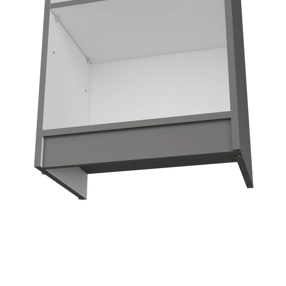 BIBLIOTECA HOME, PLATA OSCURO, CON CINCO ENTREPAÑOS ZF - Image 5