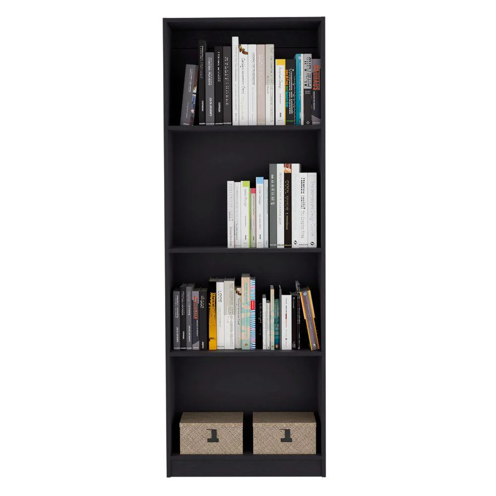 BIBLIOTECA HOME, WENGUE, CON CUATRO ENTREPAÑOS ZF - Image 3