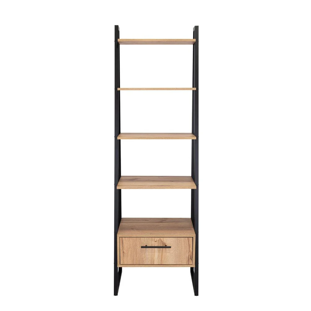 BIBLIOTECA KORINA, CAFÉ CLARO, CON ESPACIO PARA ELEMENTOS DECORATIVOS - Image 9