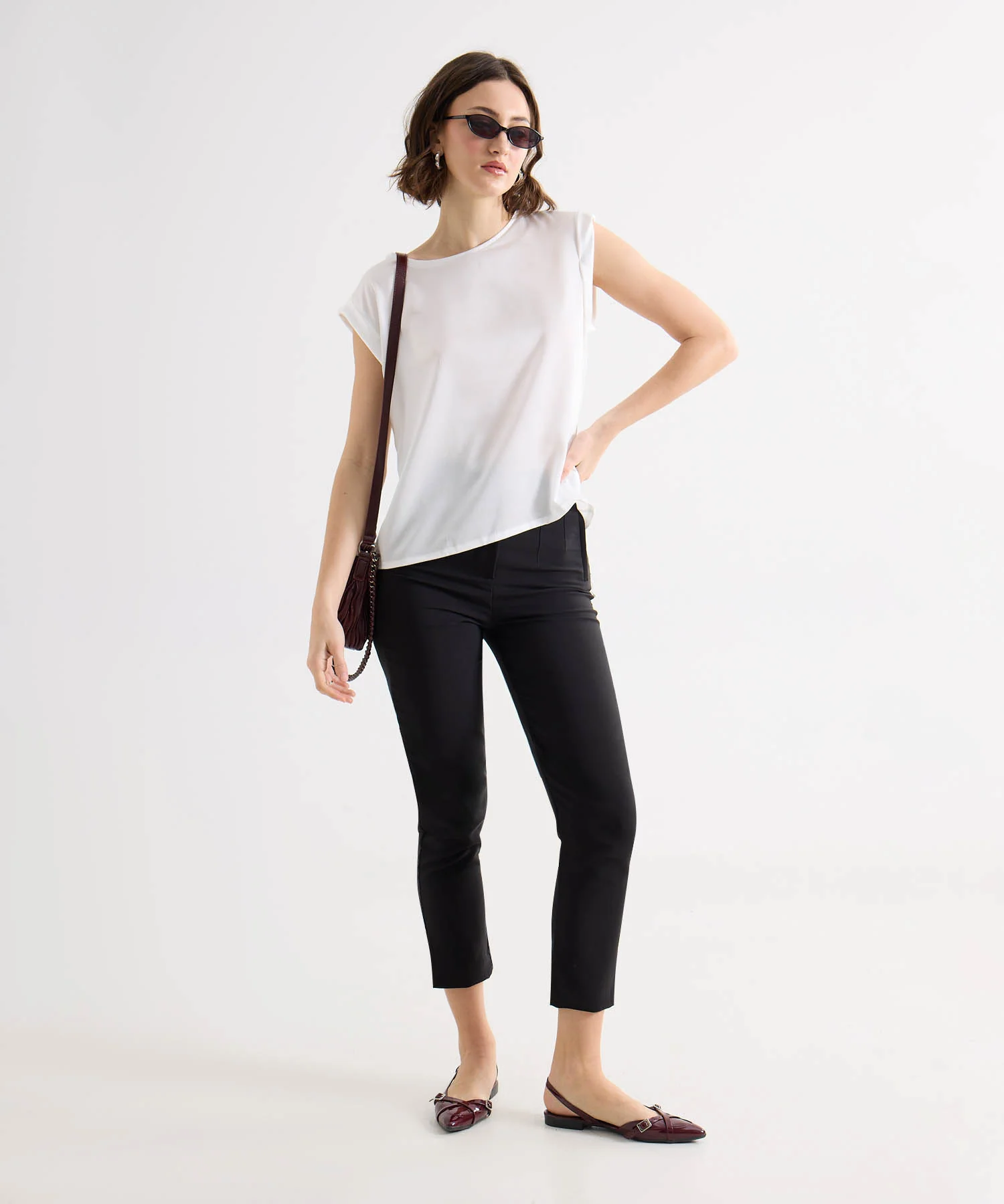 BLUSA M/C CON CONTRASTE 28123317 - Image 4